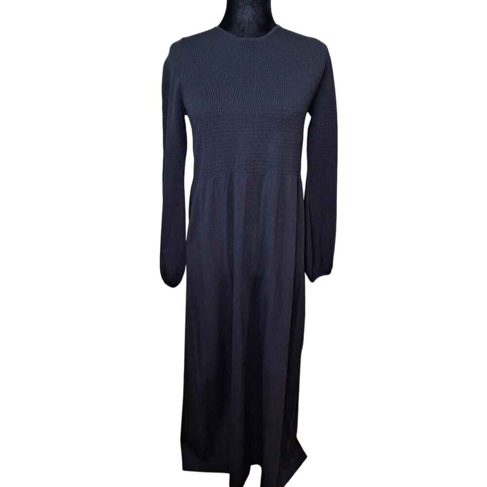Tuckernuck Pomander Place Black Knit Maxi Dress